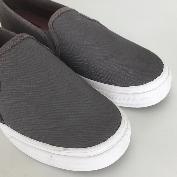 Keds Softerra Slip On Sneaker Shoes NEW Charcoal Gray Women’s Size 8 NWOT - Picture 10 of 11